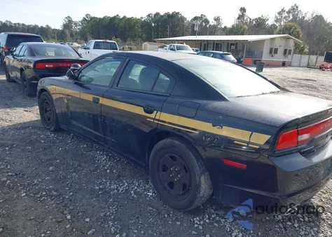 2012 Dodge Charger Police z USA, uszkodzony, nr VIN 2C3CDXAG4CH257415